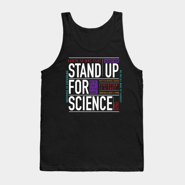 Science is Real Tank Top by Current_Tees